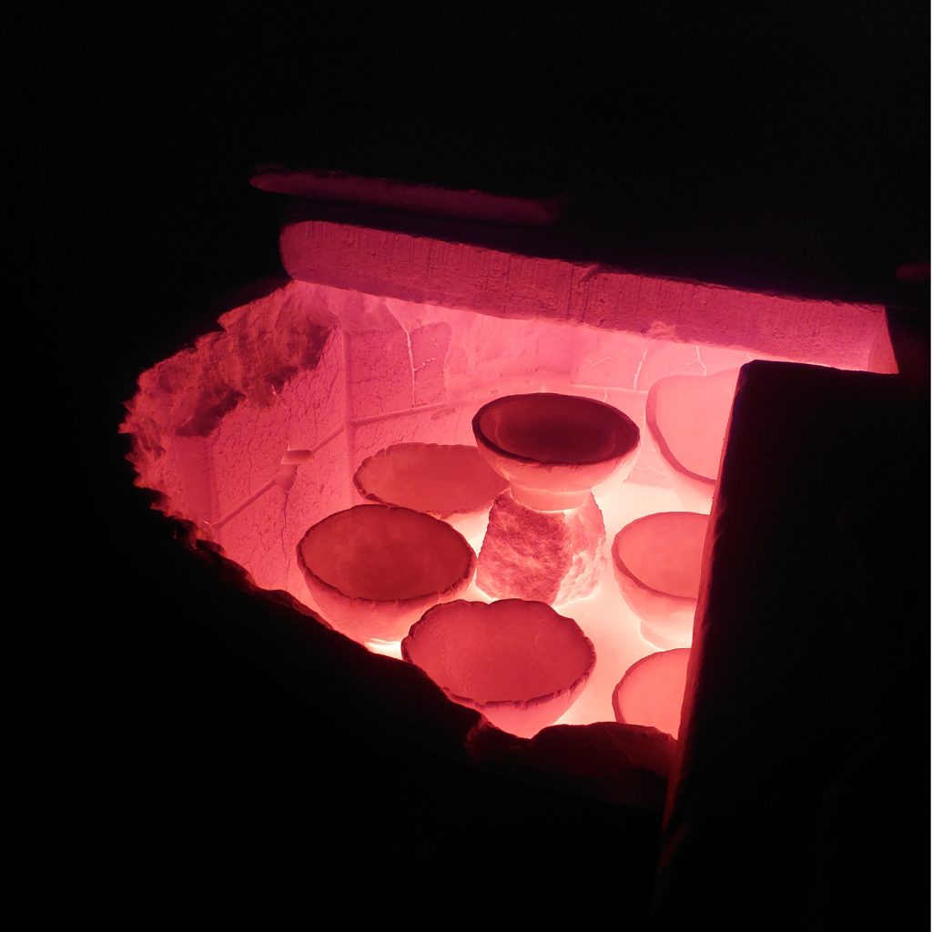 Cuisson raku nocturne