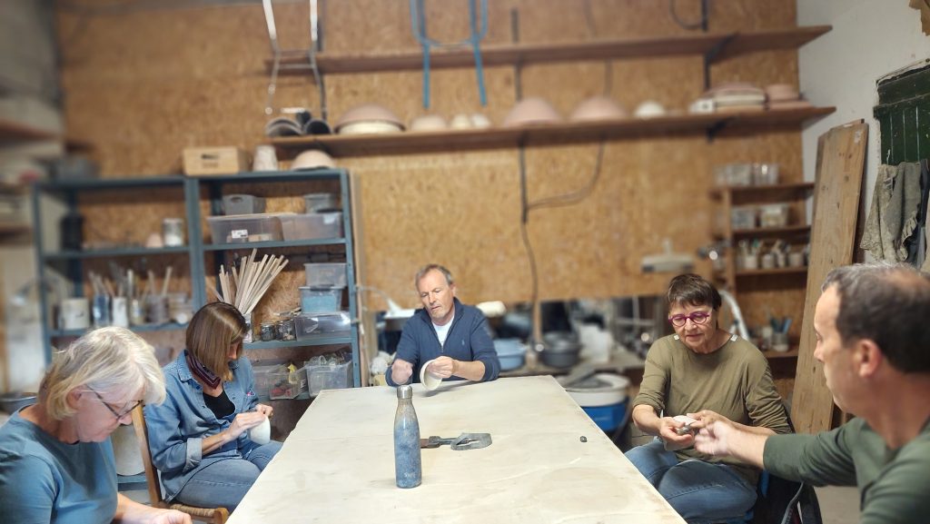 Stage semaine raku. Modelage