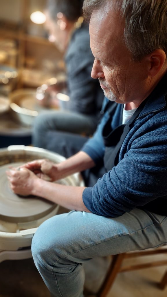 stage de poterie tournage