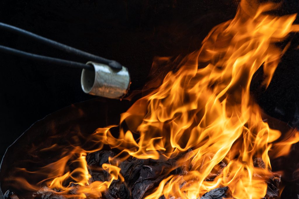 stage de raku - initiation tournage