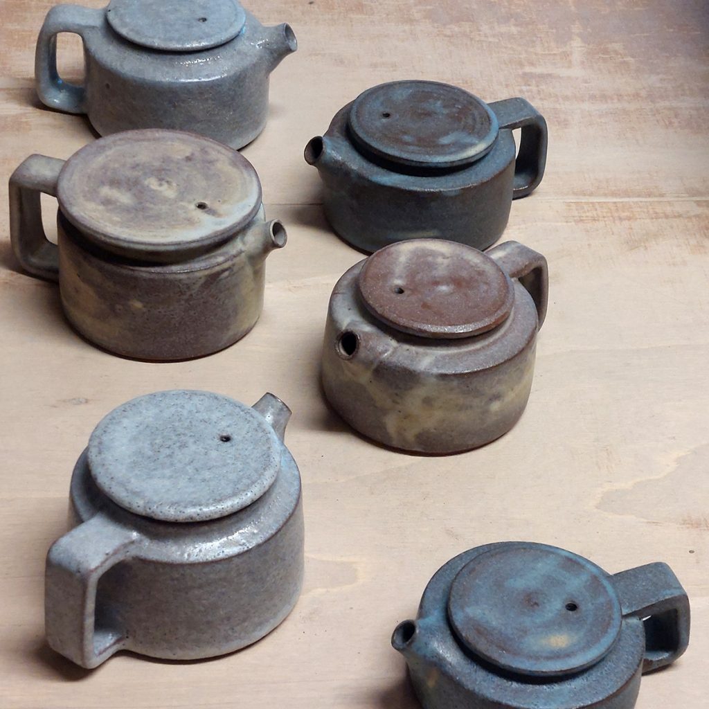 François Mandin créations theières céramique