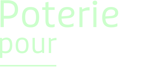 François Mandin poterie et stages présentation